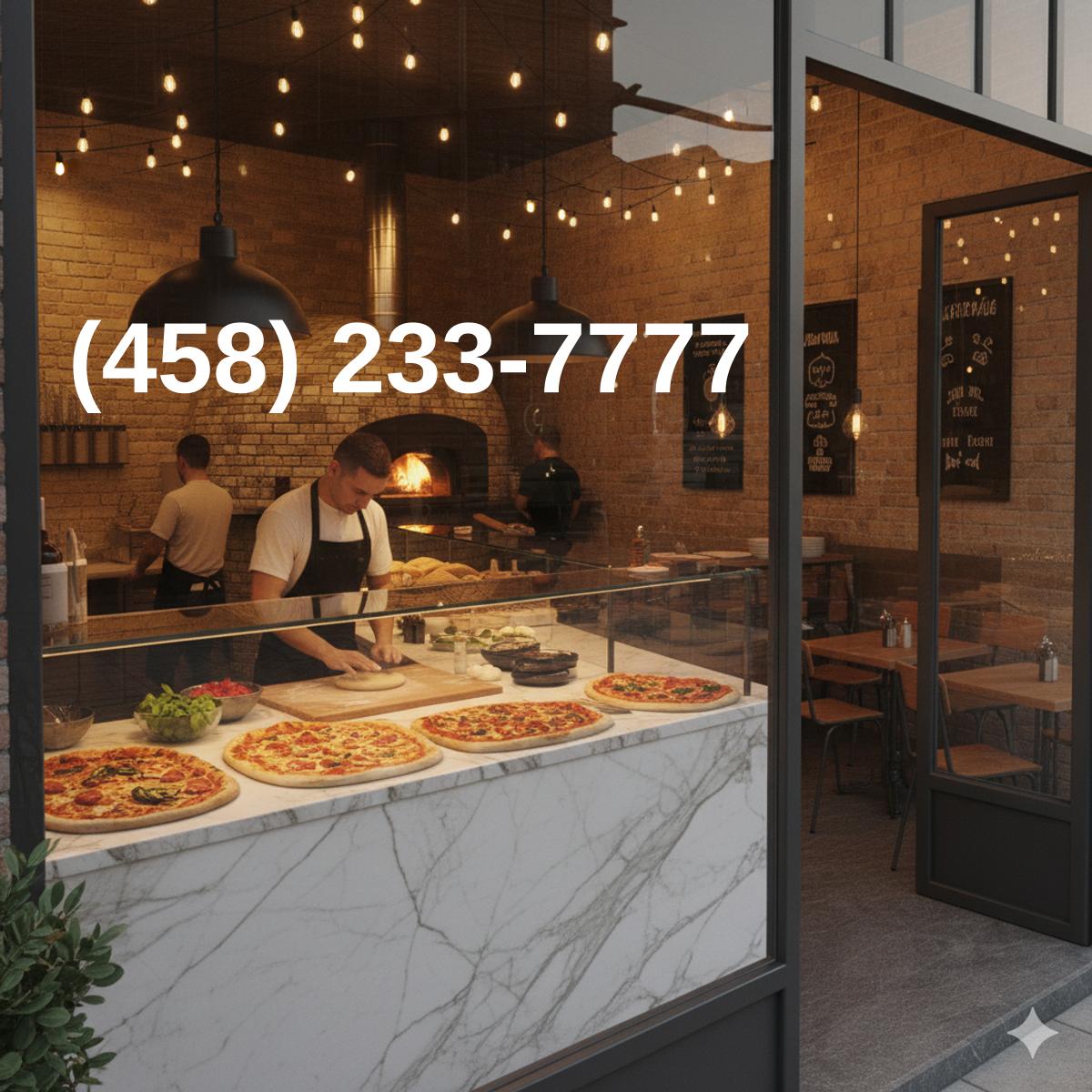 (458) 233-7777 on storefront