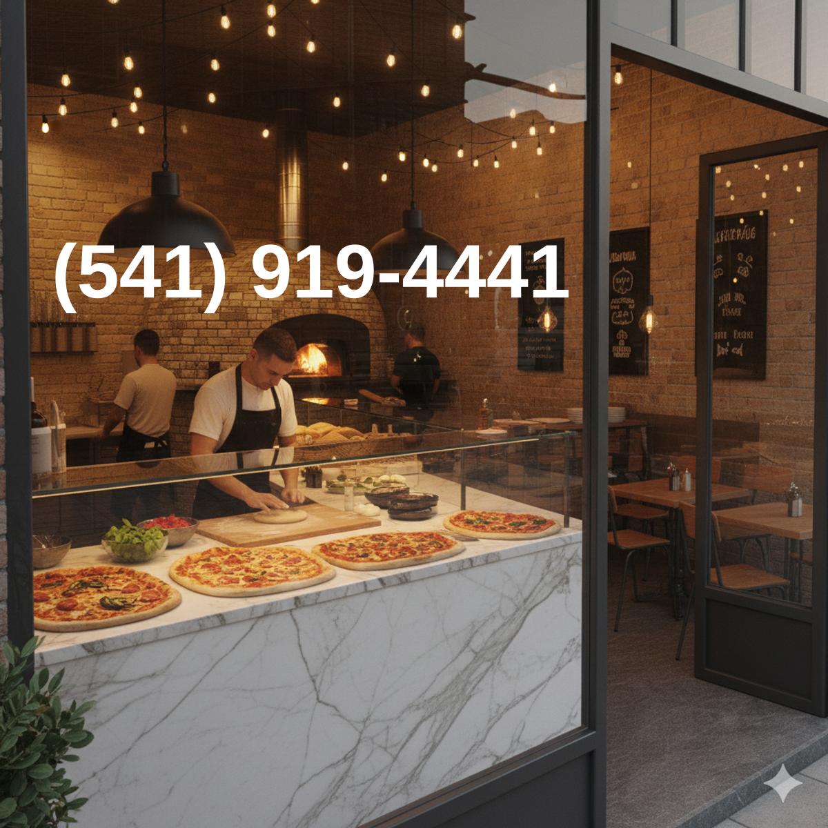 (541) 919-4441 on storefront